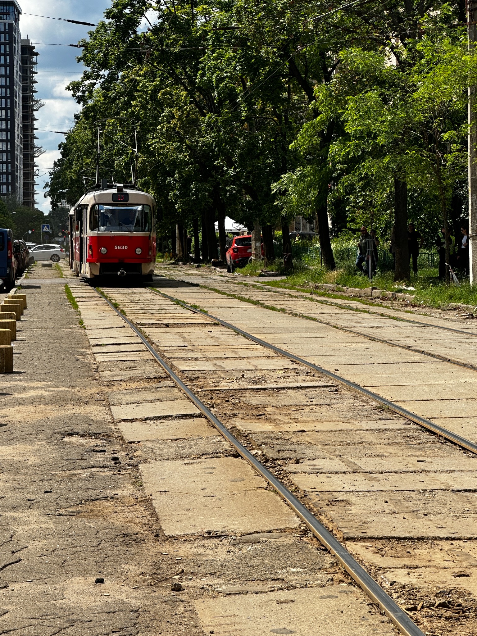 Tram in Kyiv