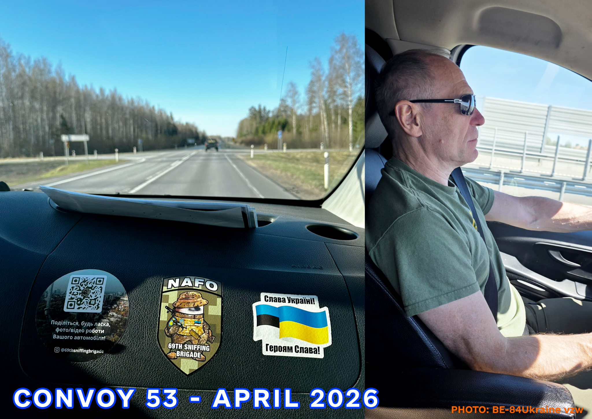 Convoy 53 onderweg in april 2026